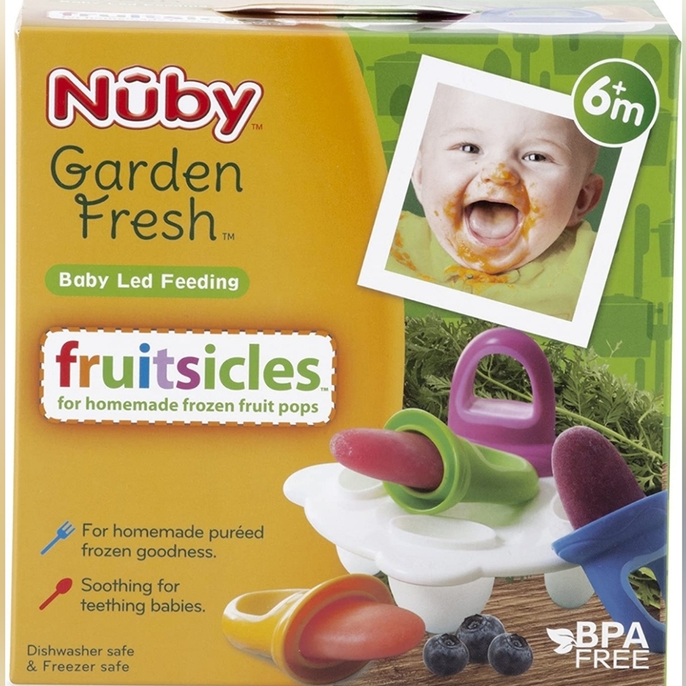Nuby garden fresh fruitsicles.